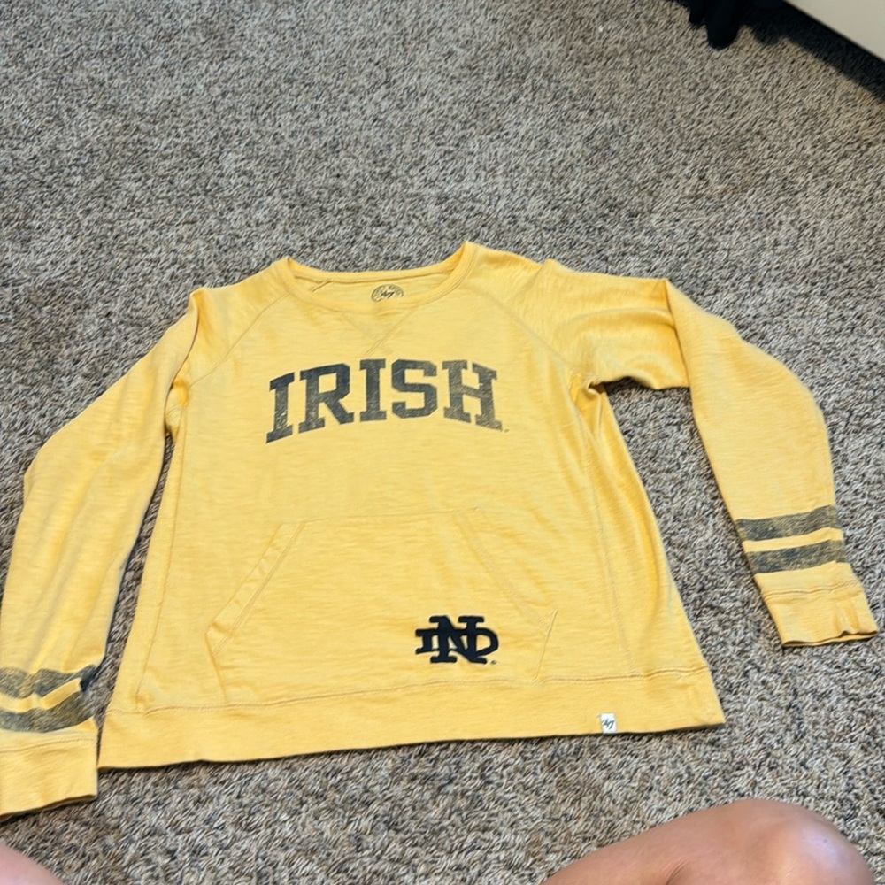 Notre Dame ladies long sleeve top